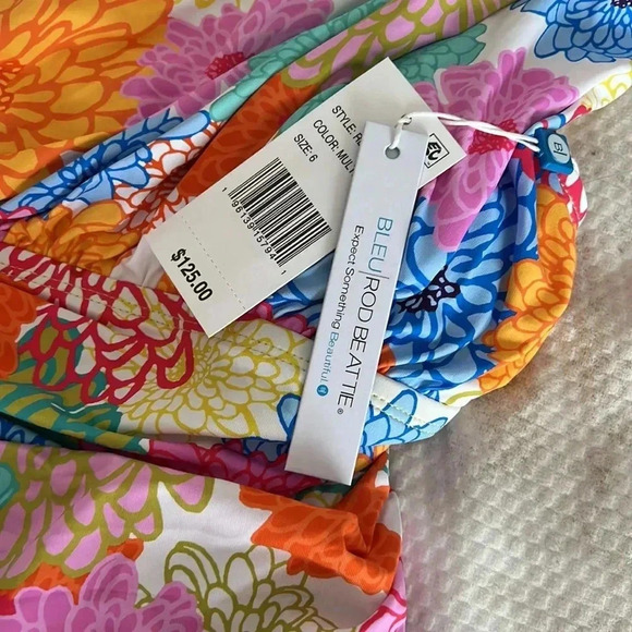 BLEU BY ROD BEATTIE FRESH ONE SHOULDER ONE PIECE - Picture 8 of 10